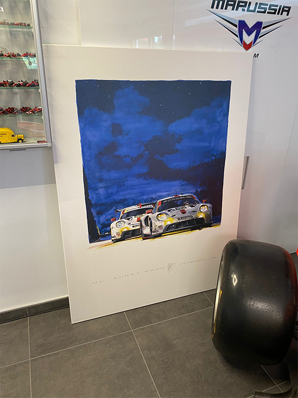 Uli´s Racing Legends at the wall 160