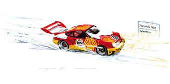 Uli´s Racing Legends Card 15 "Schneemaschine"