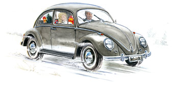 Uli´s Racing Legends Card 20 "VW Käfer"