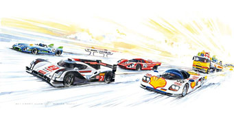 Uli´s Racing Legends Card 38 "Home Run"