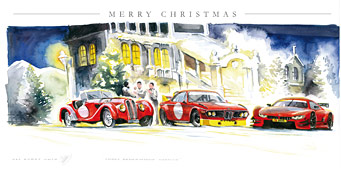 Uli´s Racing Legends Card 41 "Three Generations Meeting"