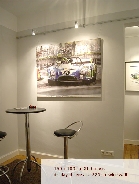 Uli´s Racing Legends XL Canvas Prints 2