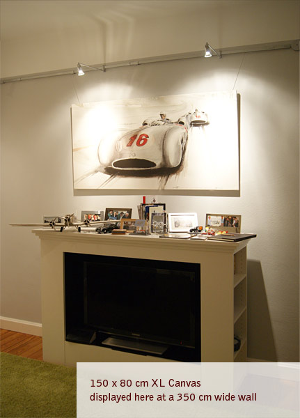 Uli´s Racing Legends XL Canvas Prints 3