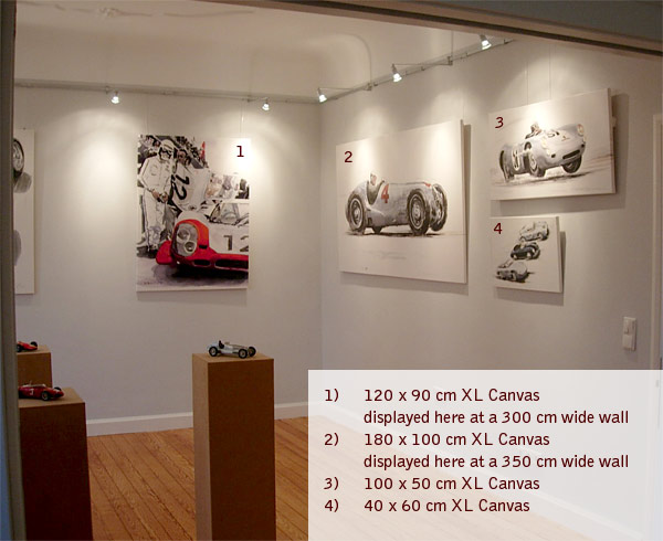 Uli´s Racing Legends XL Canvas Prints 4