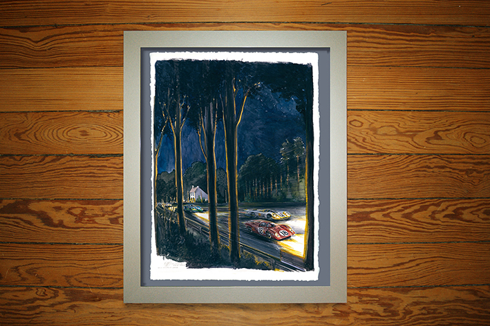 M-Print Wooden silver Frame