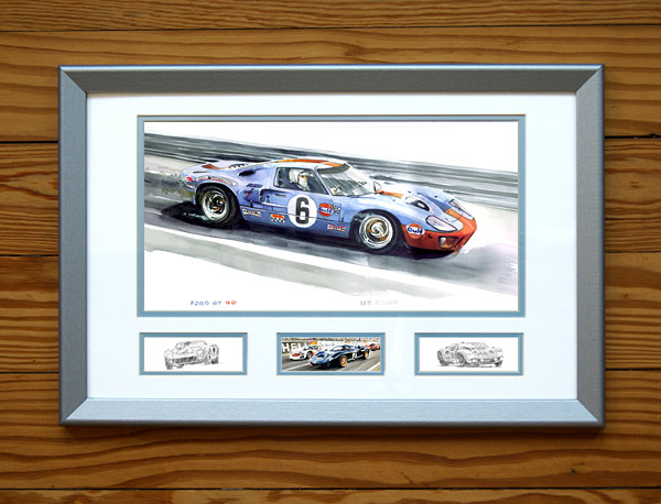 S Plus-Print #19 Ford GT 40