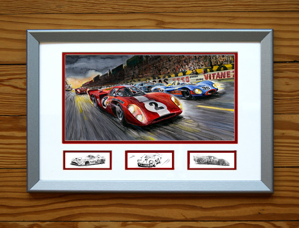 S Plus-Print #283 Lola T70 Le Mans 1968