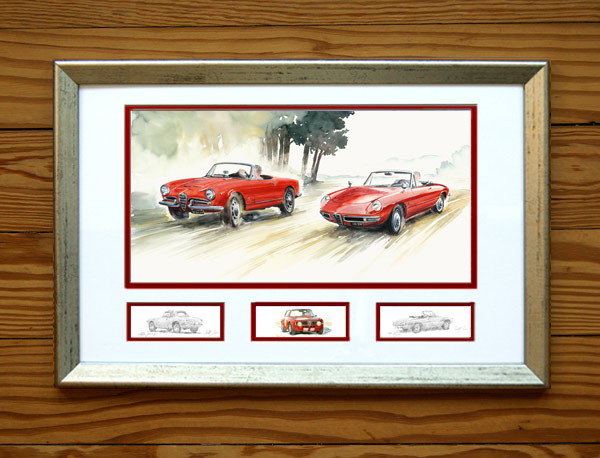 S Plus-Print #430 Alfa Romeo Giulia Spider und Spider