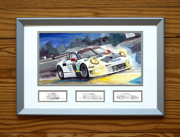 S Plus-Print #444 Porsche 991 RSR works
