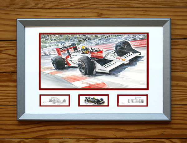 S Plus-Print #490 Ayrton Senna