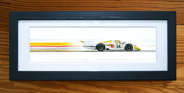 #486 Porsche 917 Langheck, Le Mans 1969