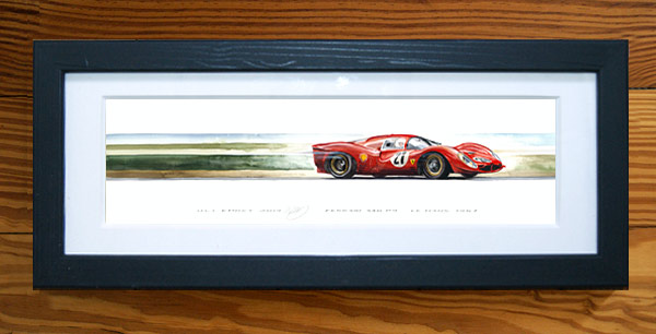 #487 Ferrari 330 P4, Le Mans 1967
